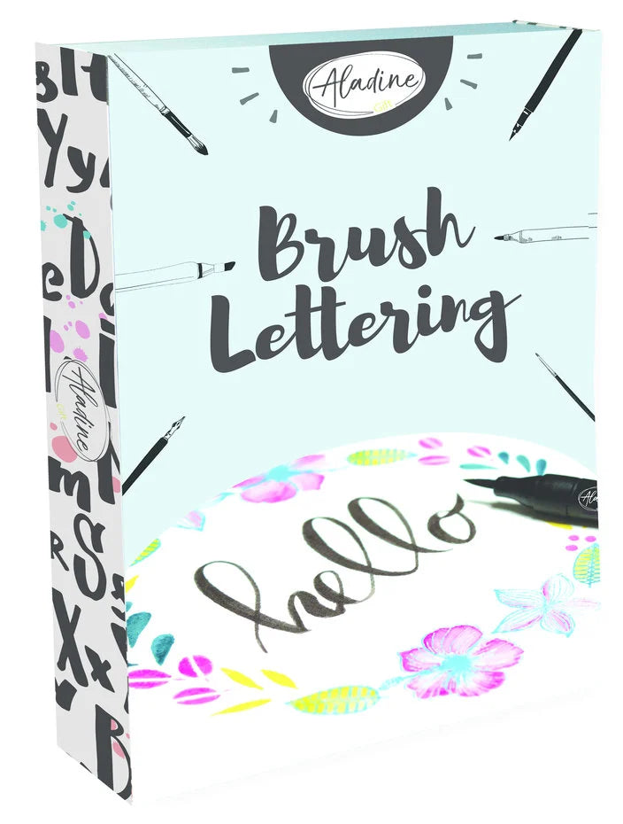 Izink Duo Brush Lettering Kit | Aladine