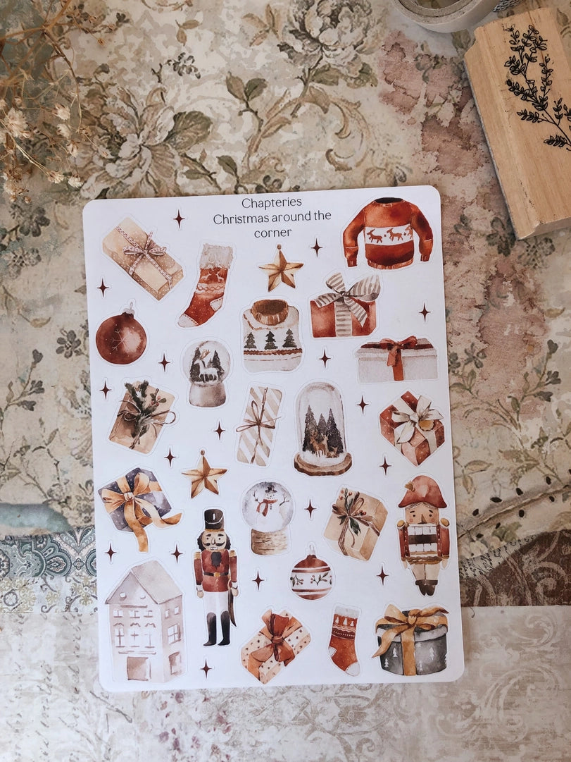 Sticker sheet Christmas Cuteness 1 | Chapteries