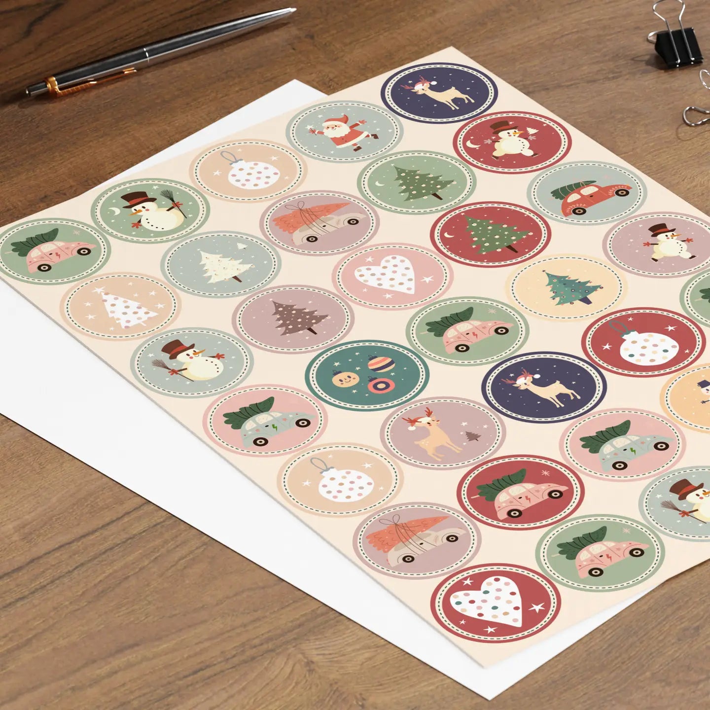 Tarra-arkki Best Christmas | Sticker Varia