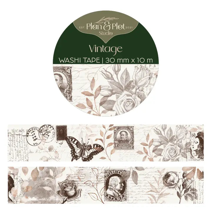 Washitape Vintage | Plan & Plot Studio