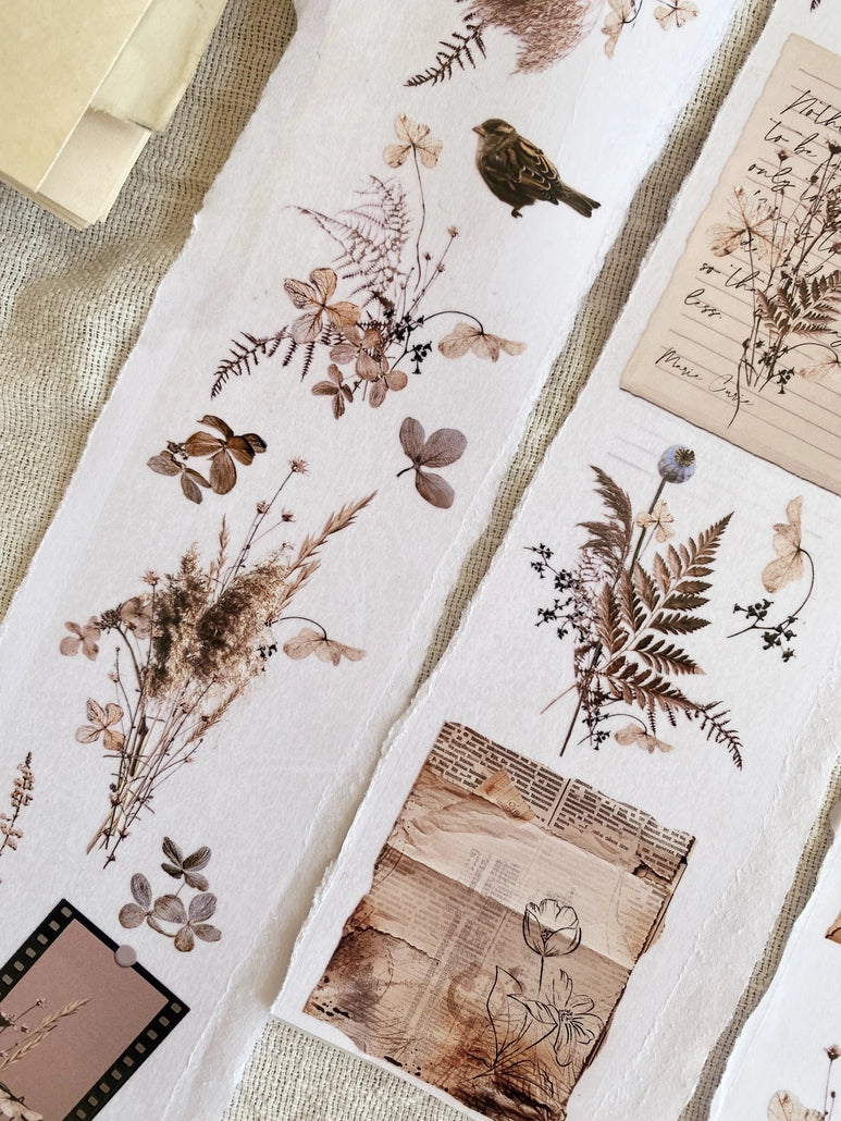 PET-teippi Dried Flowers Sample 1m | Chapteries