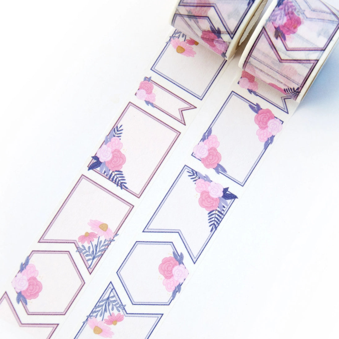 Washitape Floral Labels | Willwa
