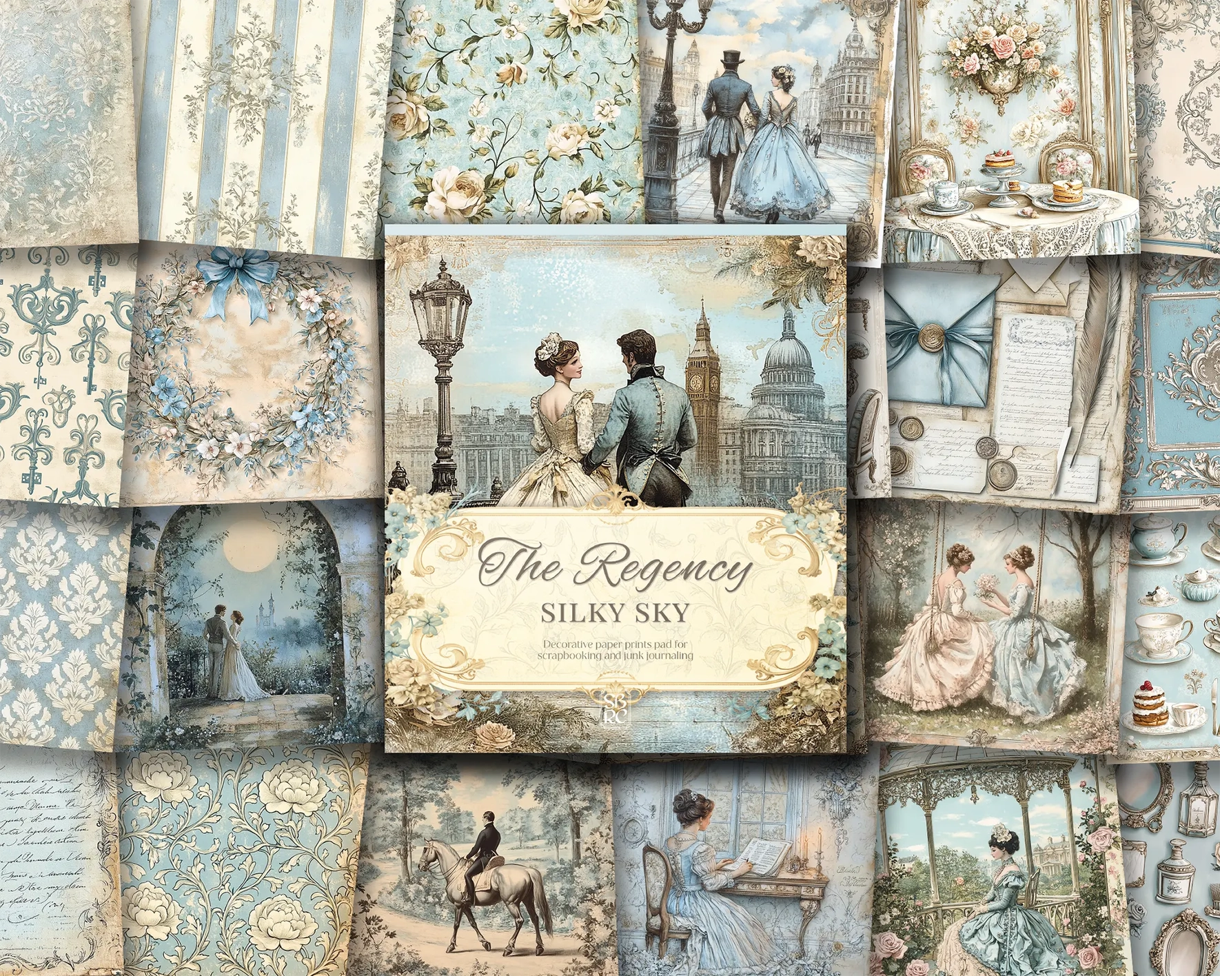 Paper pad The Plague Doctor 15 x 18 | Scrapbook Resource Co