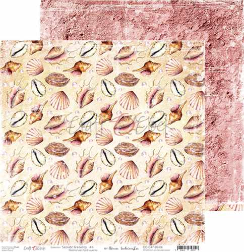 Stationery Seaside Greetings 30x30 cm | Craft O'Clock