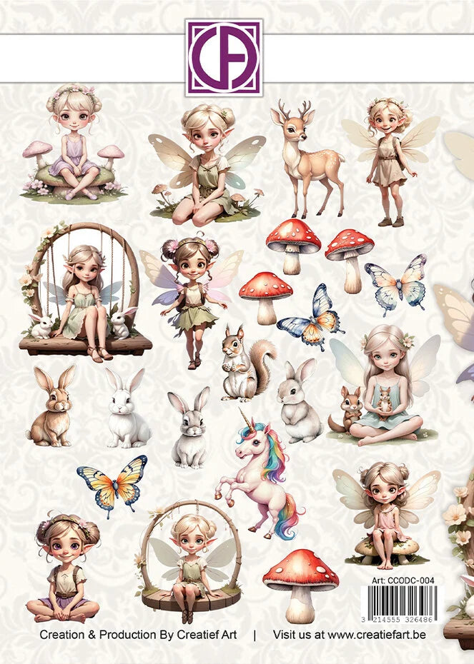Die Cuts Forest Fairies | Creatief Art