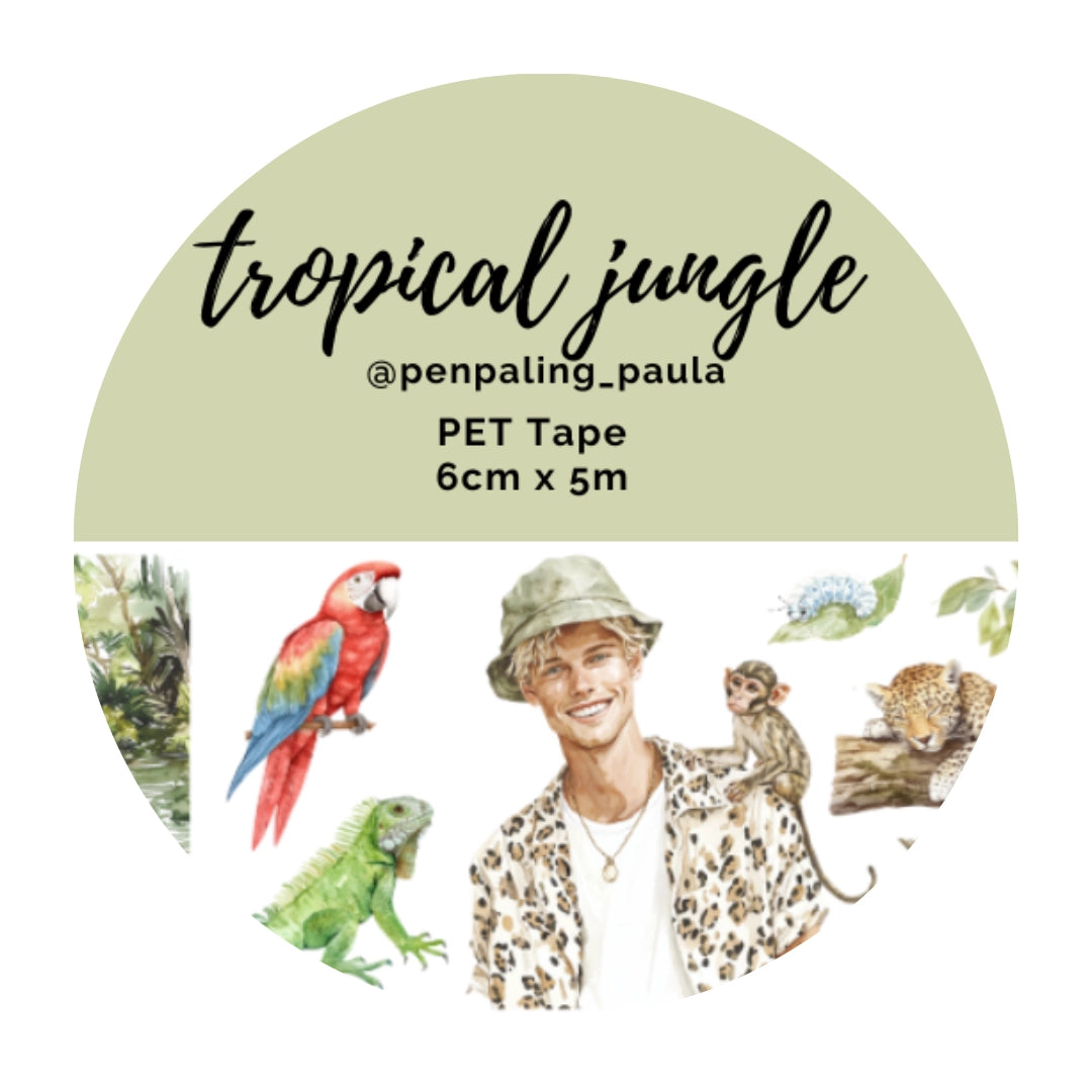PET-teippi Tropical Jungle | Penpaling Paula