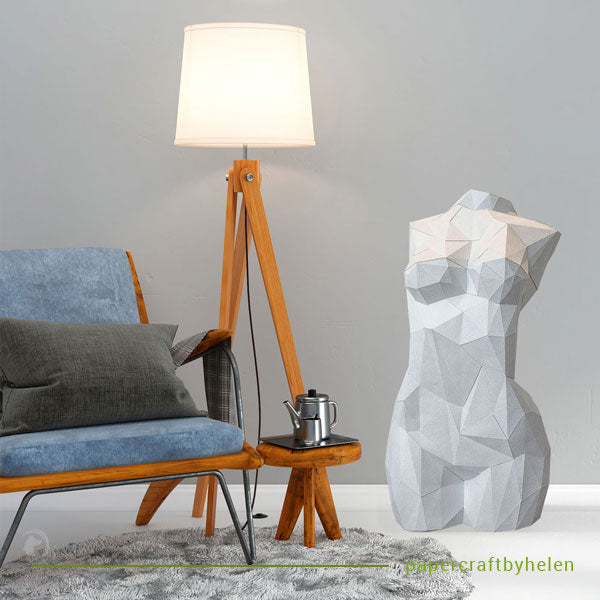 3D Puzzle Venus Paper Craft Set – DIY Building Kit for Paper Sculpture