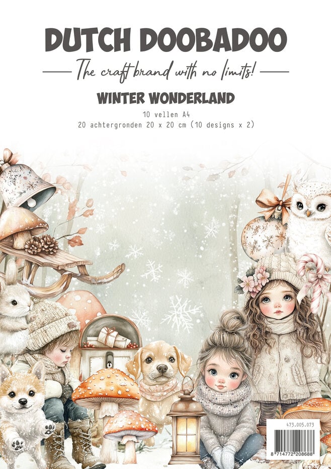 Paperikko A4 Winter Wonderland | Dutch Doobaboo