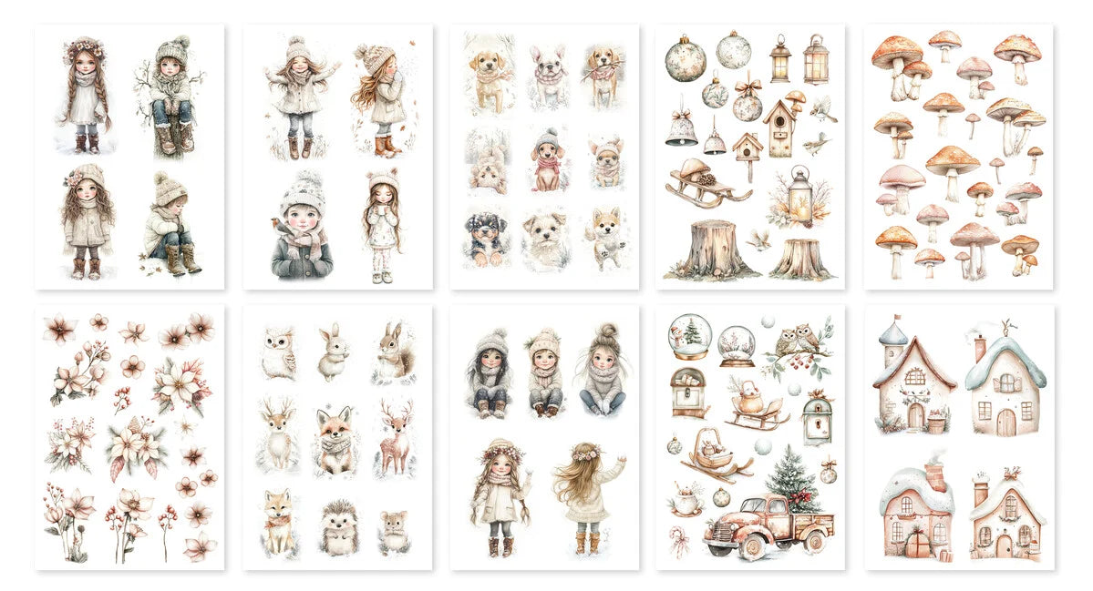 Paperikko A4 Winter Wonderland | Dutch Doobaboo