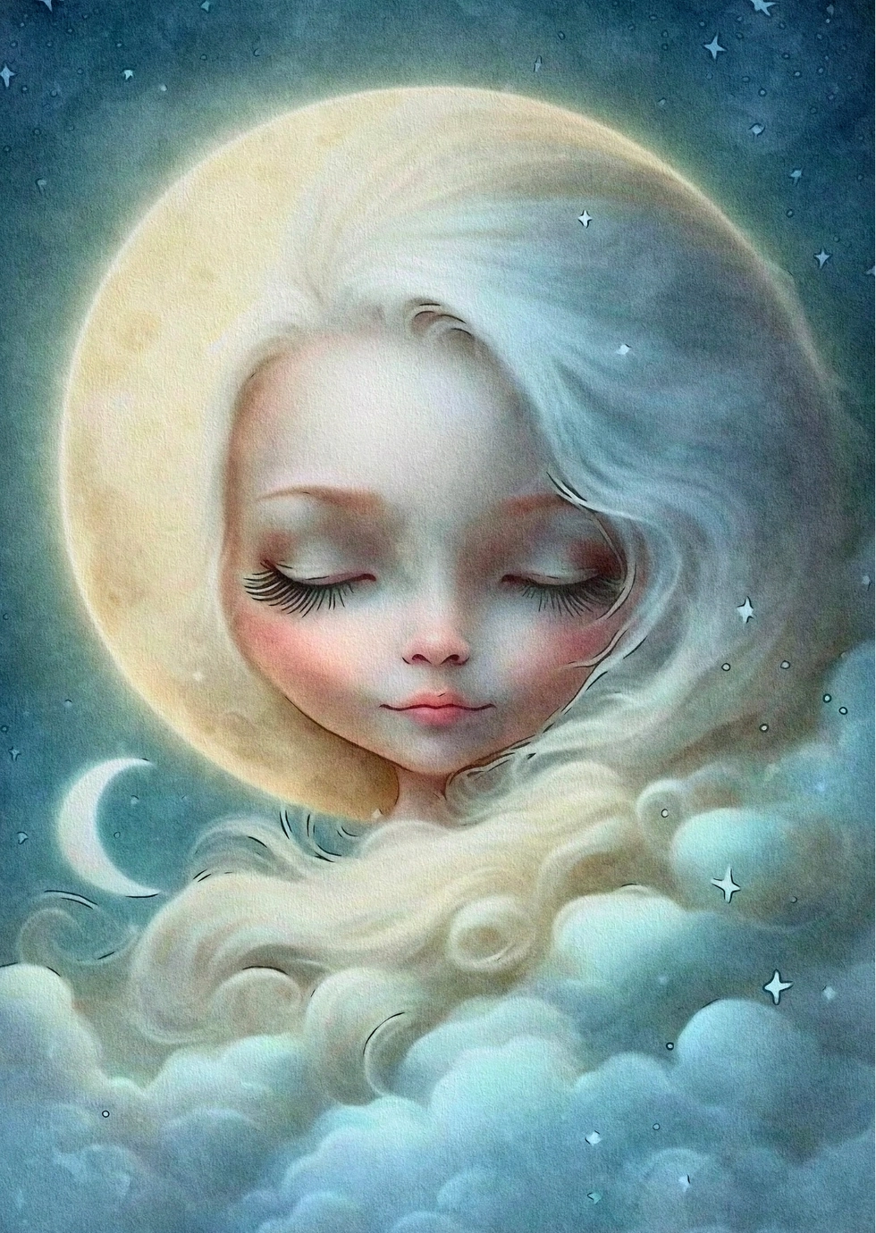 Postcard Celestial Dreaming | Fripperies, A6