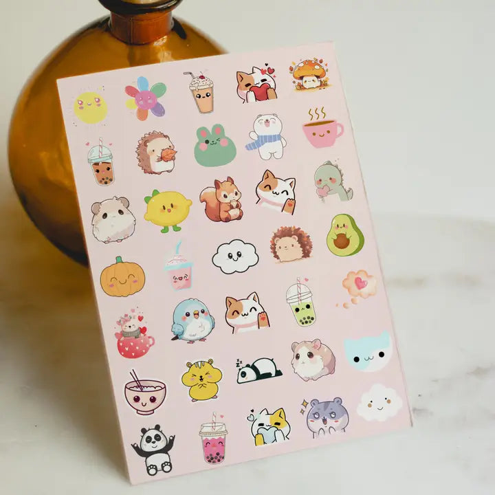 Tarra-arkki Kawaii | Sticker Varia
