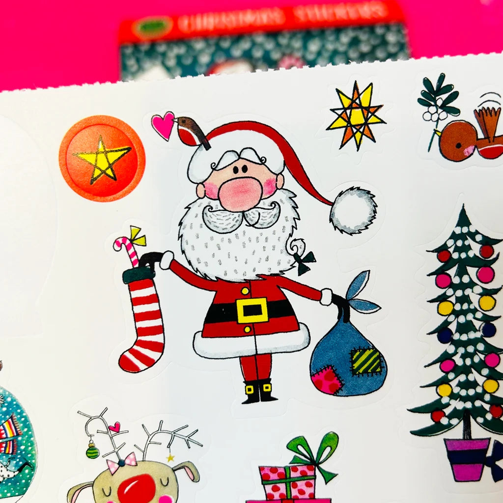 Sticker book Joyful Little Stickers 4 sticker sheets | Rachel Ellen Design
