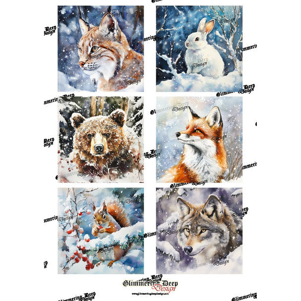 Photo sheet Tractors | Glimmering Deep