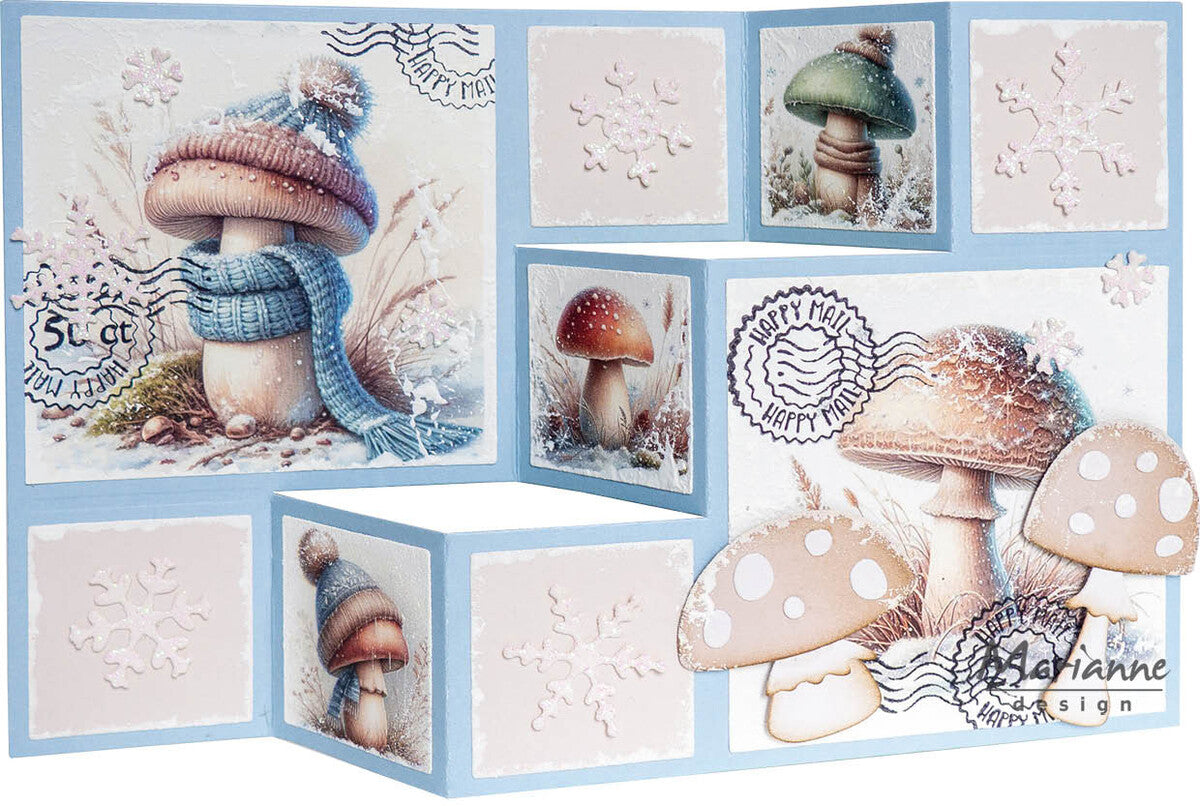 Paperikko Winterset by Fairybells A4 | Marianne Design