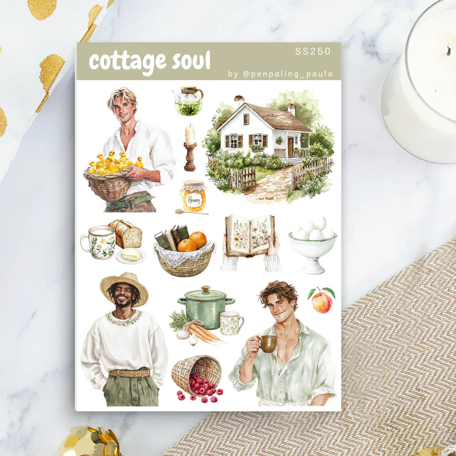 Sticker sheet Cottage Soul | Penpaling Paula