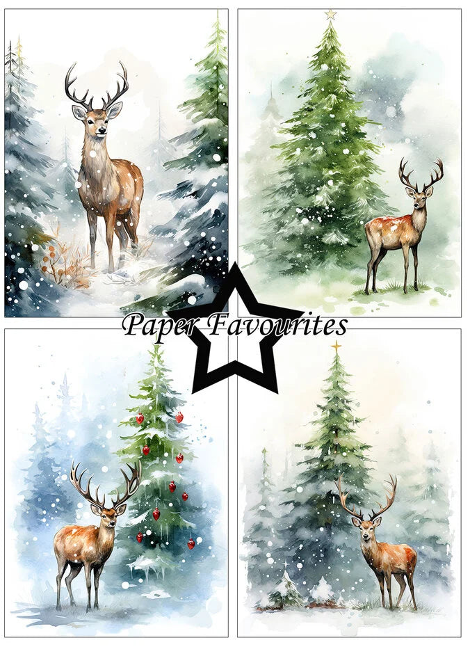 Paperikko Reindeer A6 | Paper Favourites