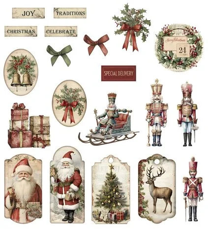 Christmas Joy Die Cuts 20 kpl | Papers For You
