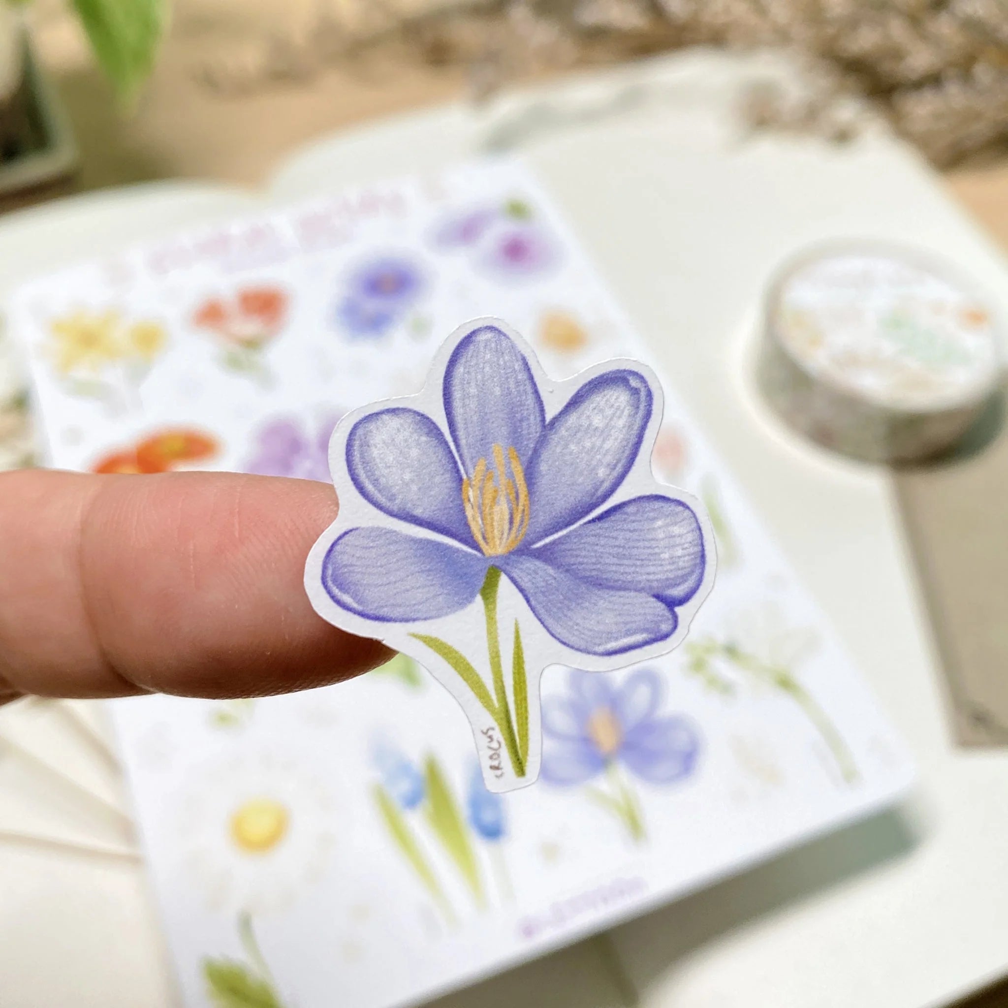Sticker sheet Flower Desire | LETTOO'n