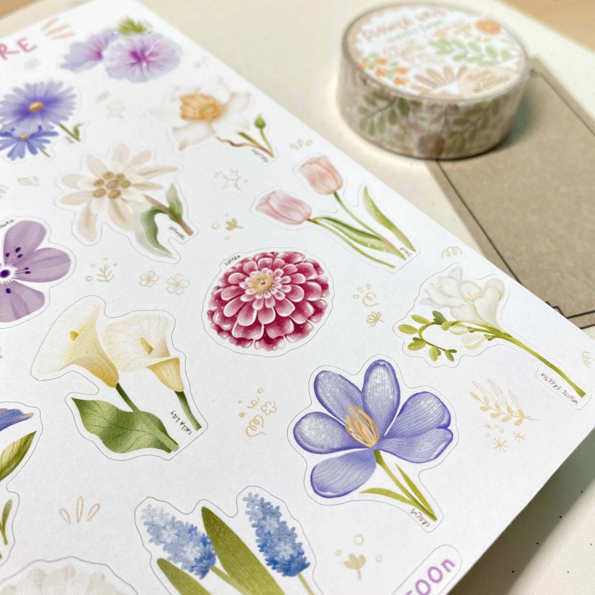 Sticker sheet Flower Desire | LETTOO'n