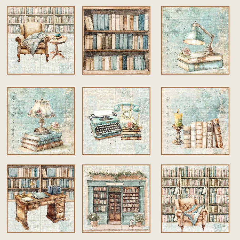 Paperikko The Bookshop 20x20cm | RePrint