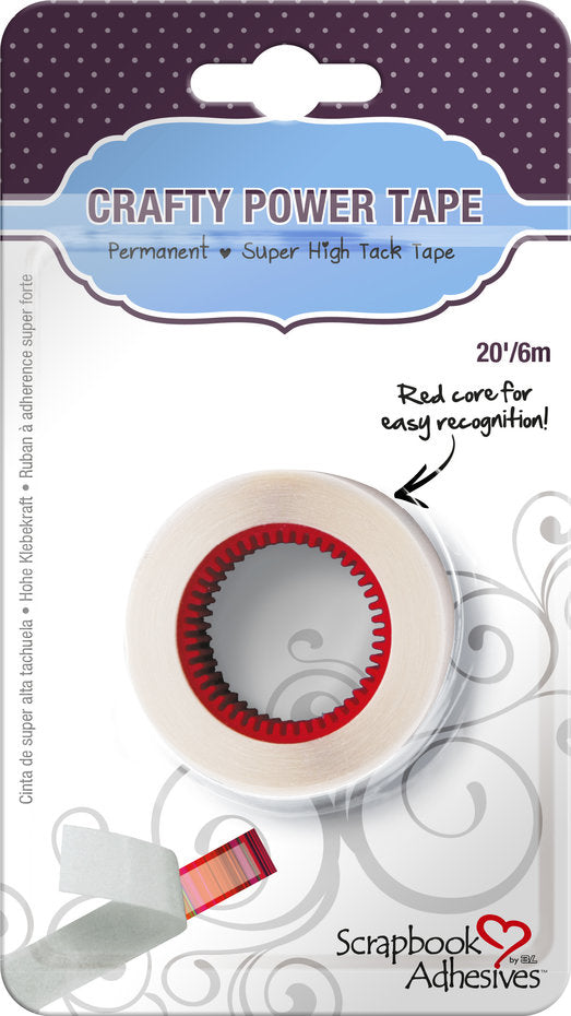 Kaksipuolinen täyttöteippi Crafty Power Tape Dispenseriin | Scrapbook Adhesives