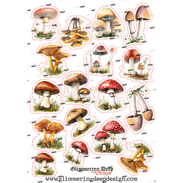 Photo sheet Tractors | Glimmering Deep