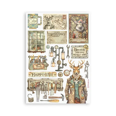 Junk Journal Washipad Alterego A5 | Stamperia