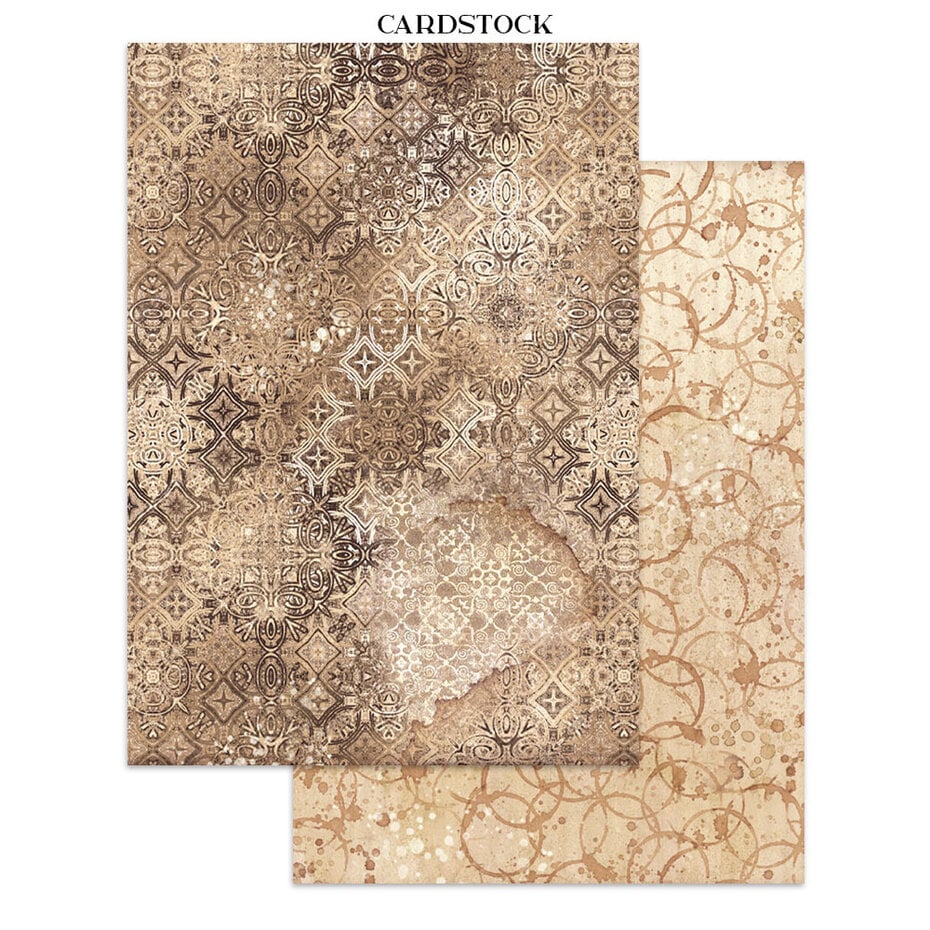 Junk Journal Leikekuvakirja Coffee and Chocolate A4 | Stamperia