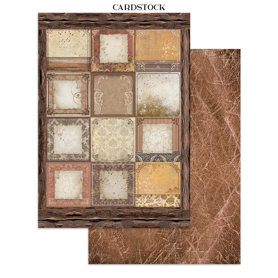 Junk Journal Leikekuvakirja Coffee and Chocolate A4 | Stamperia