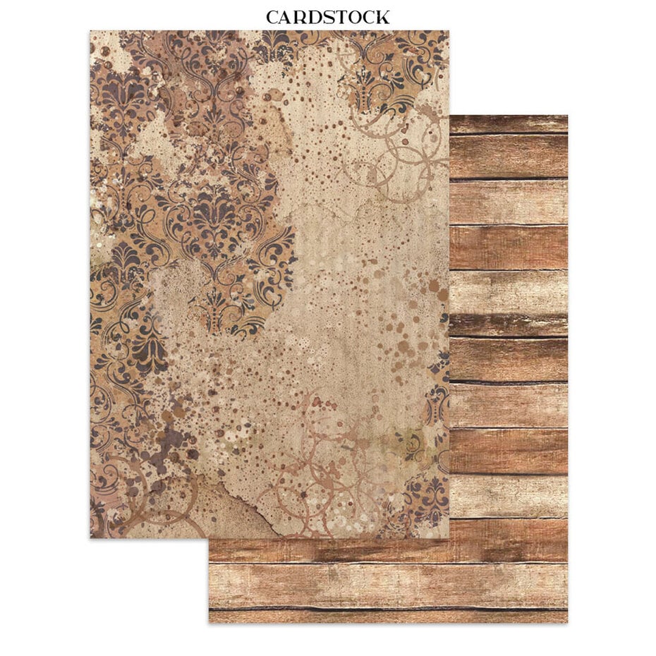 Junk Journal Leikekuvakirja Coffee and Chocolate A4 | Stamperia