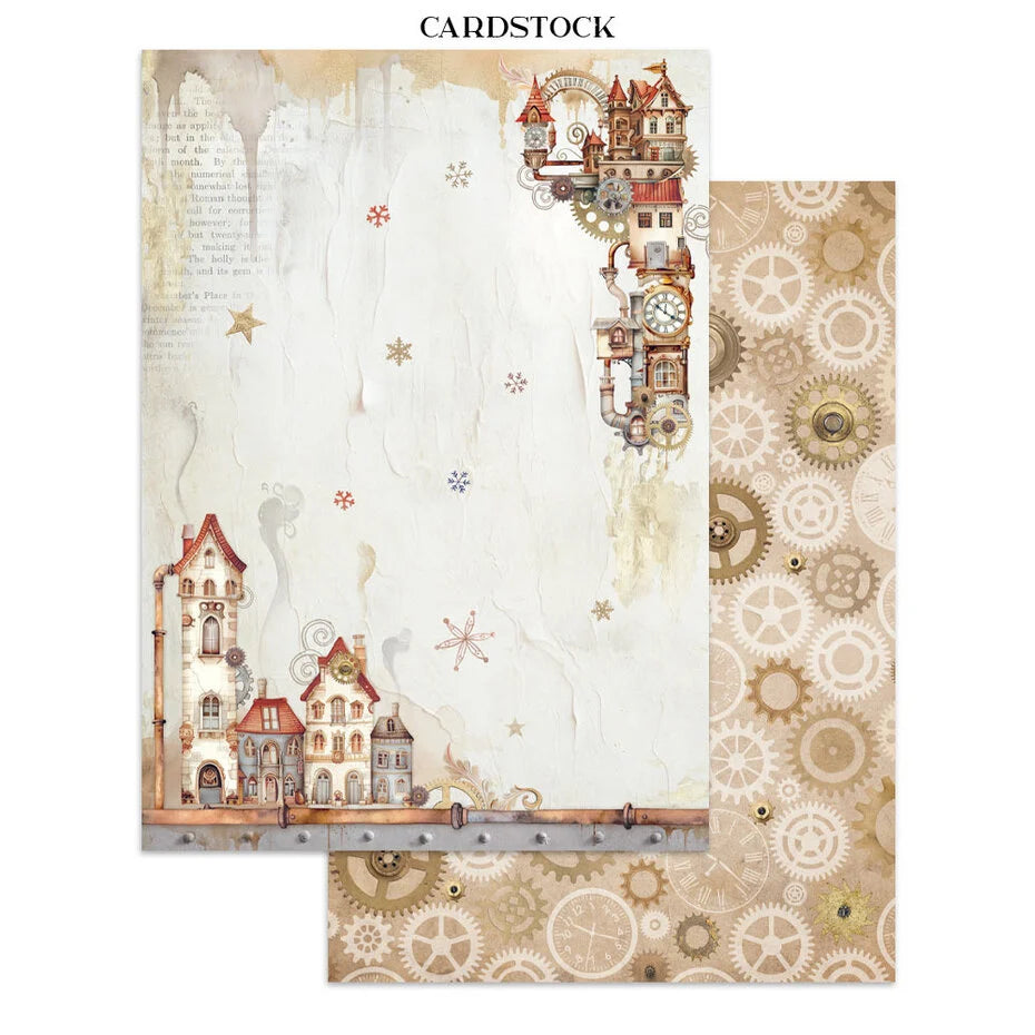 Junk Journal Leikekuvakirja Gear up for Christmas A4 | Stamperia