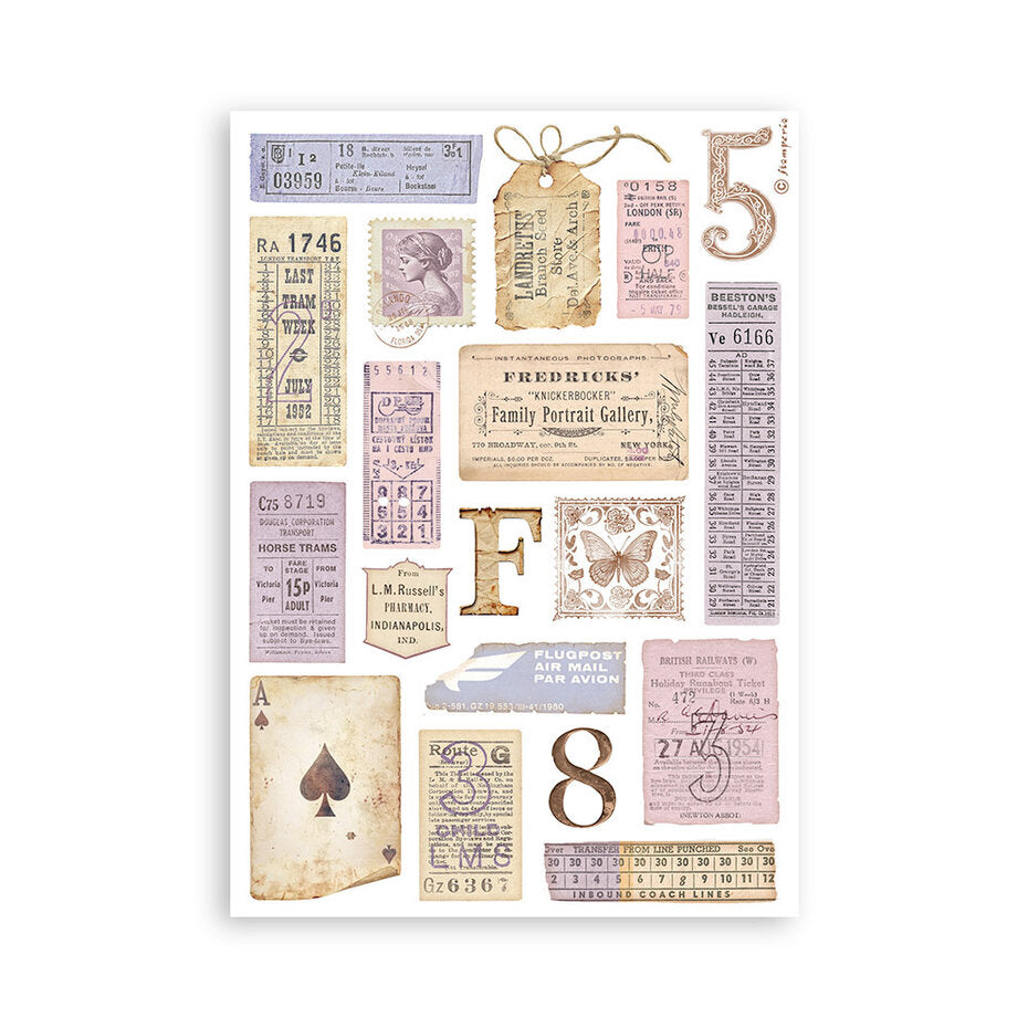 Junk Journal Washipad Quiet Days A5 | Stamperia