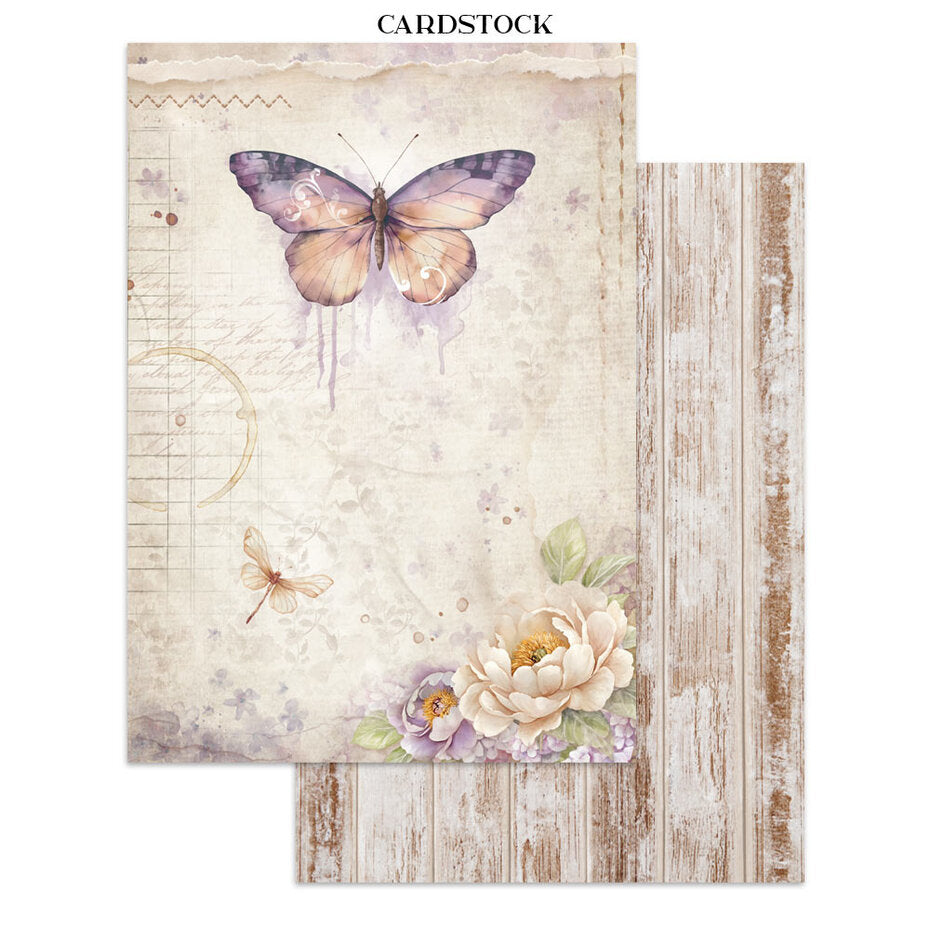 Askartelukirja Quiet Days A4 | Stamperia