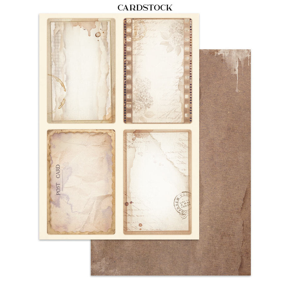 Askartelukirja Quiet Days A4 | Stamperia