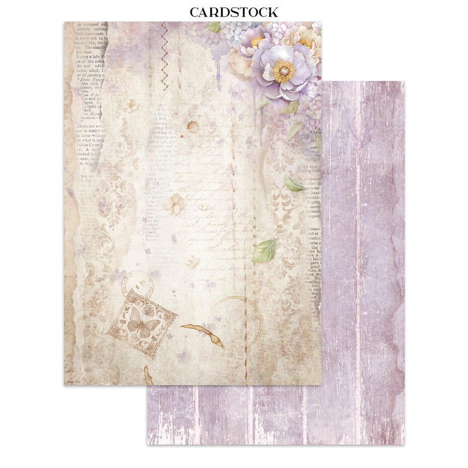 Askartelukirja Quiet Days A4 | Stamperia