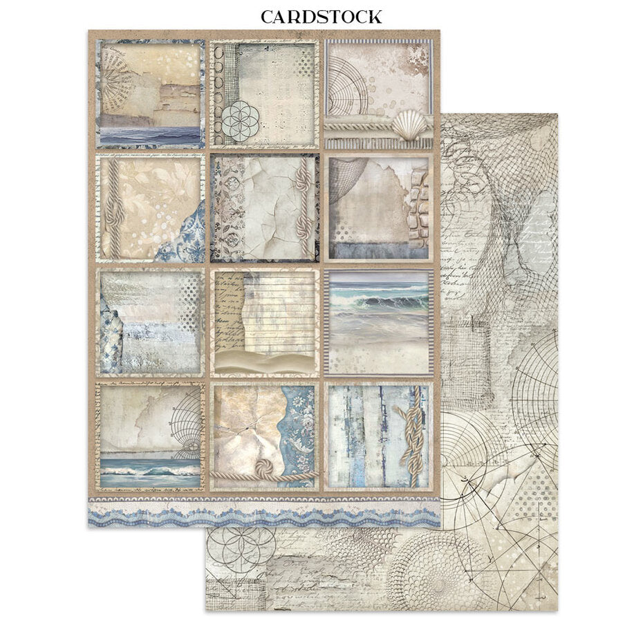 Askartelukirja Silent Sea A4 | Stamperia