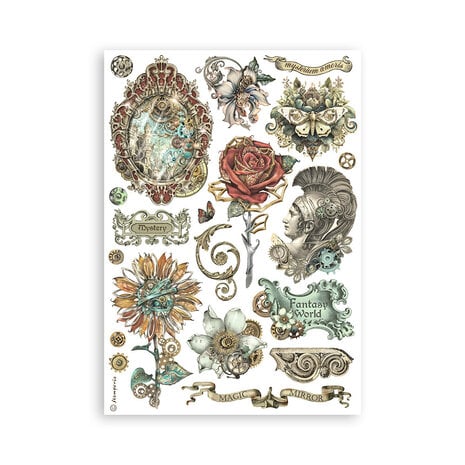 Junk Journal Washipad Fantasy World A5 | Stamperia