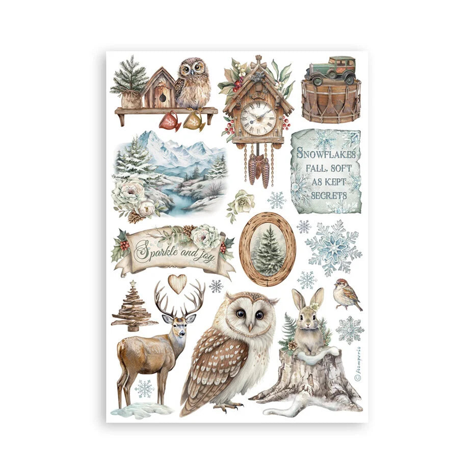 Junk Journal Washipad The Owl's House A5 | Stamperia