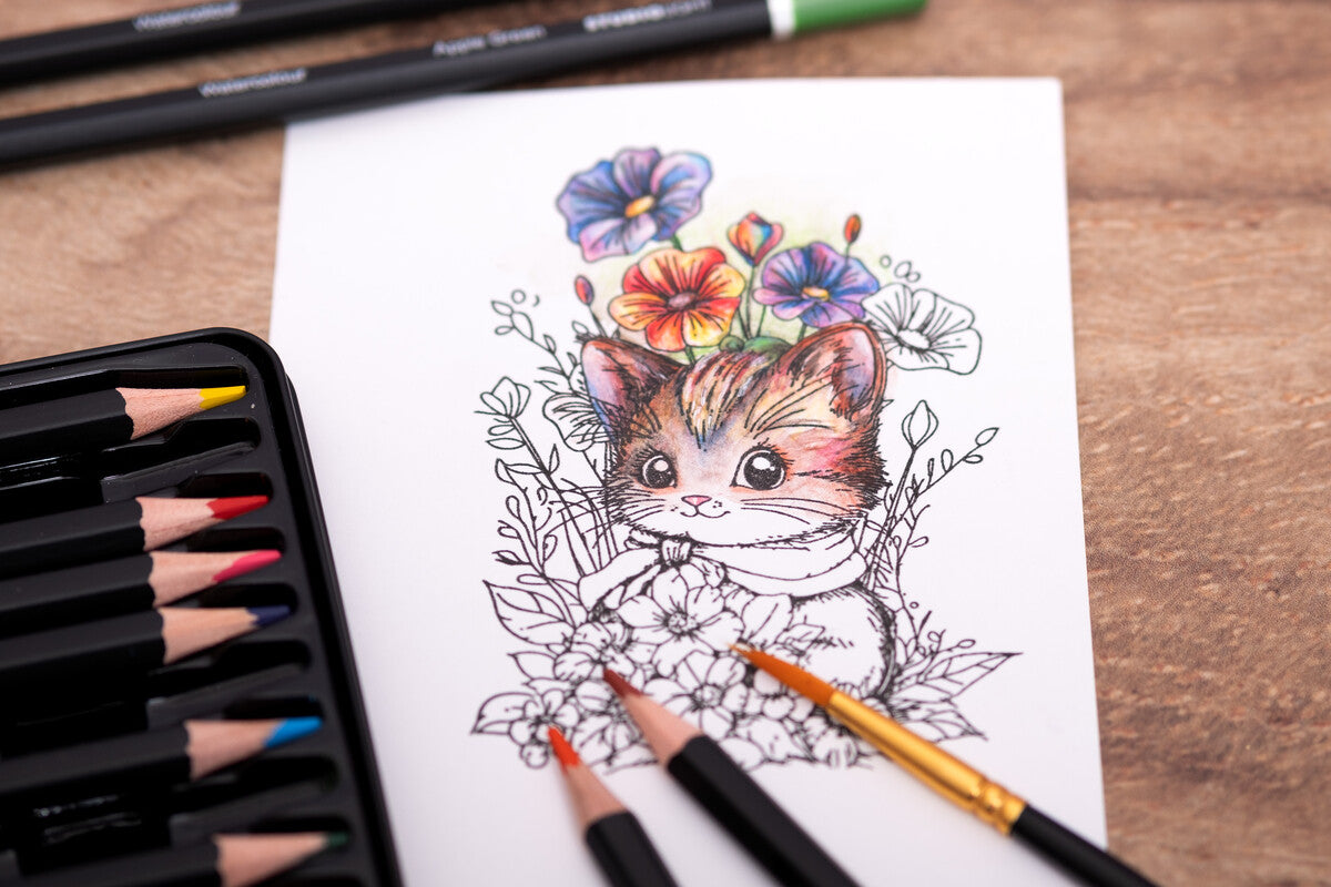 Vesiliukoiset värityskynät | Studio Light