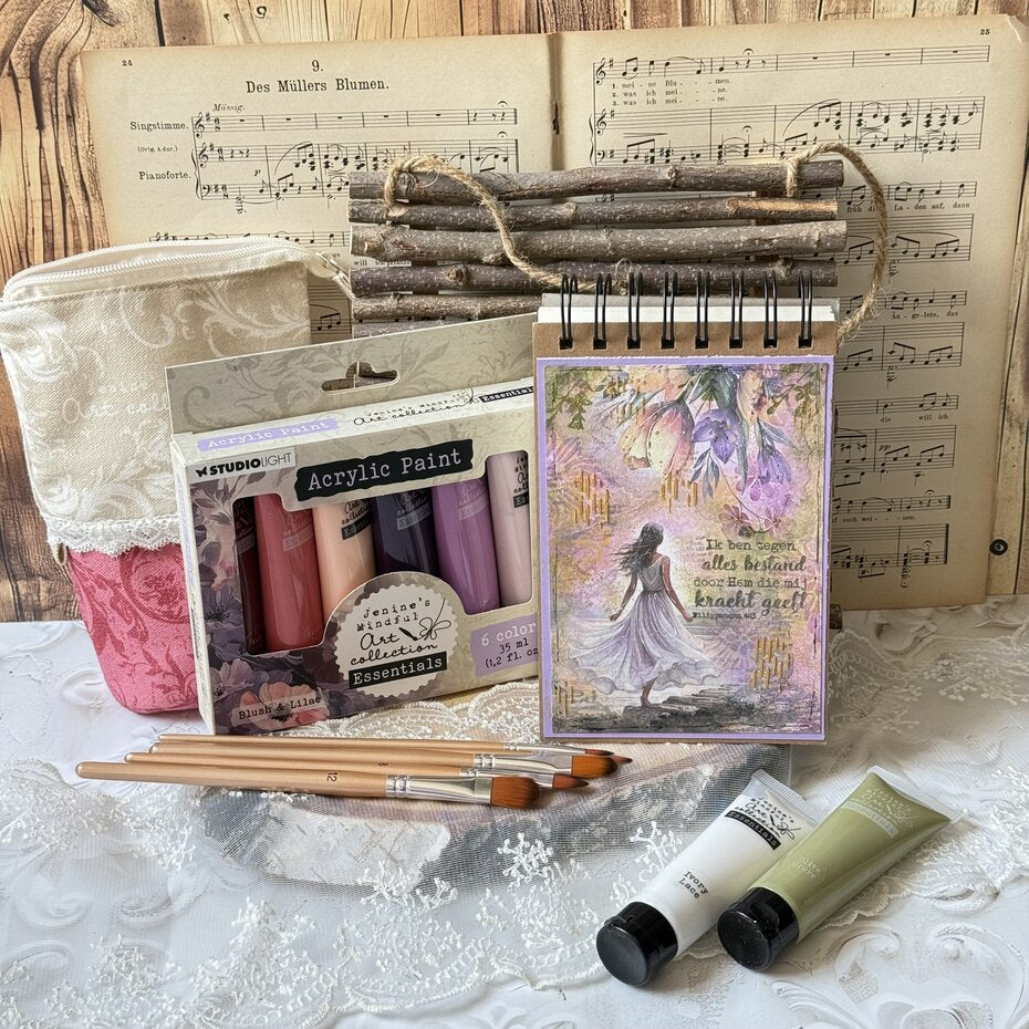 Akryylimaalit Blush & Lilac | Jenine's Mindful Art