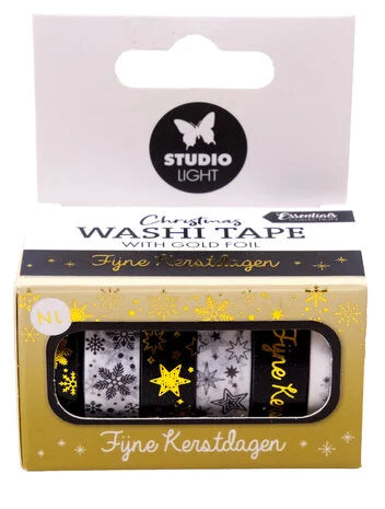Washiteippisetti Merry Christmas 6 rll | Studio Light