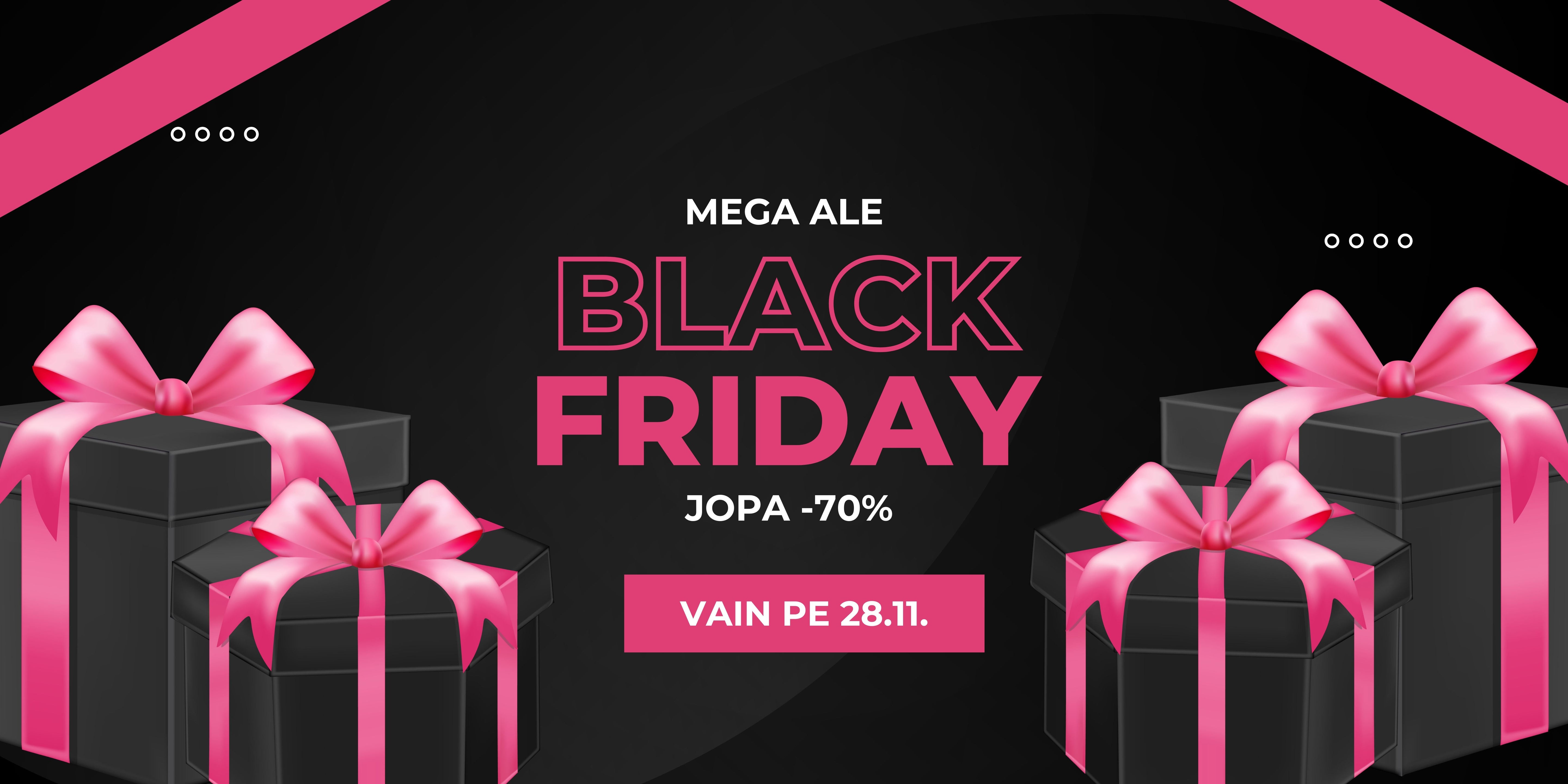 BLACK FRIDAY 2025 TARJOUKSET