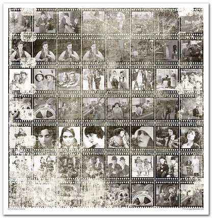 Paperisetti Magic of Cinema 30 x 30cm | ITD Collection