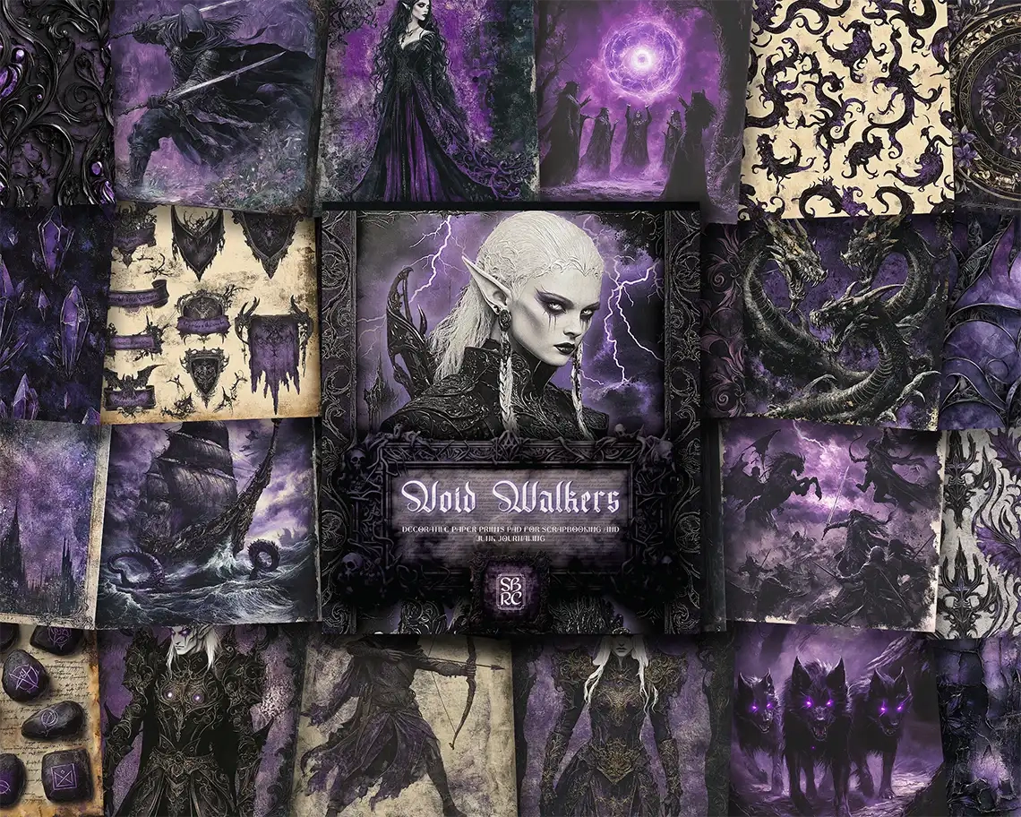 Paper pad The Vampire Count 15 x 18 | Scrapbook Resource Co