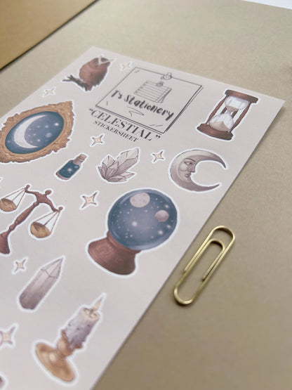 Sticker sheet Winter Lanterns | T's Stationery OUTLET