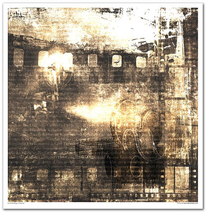 Paperisetti Magic of Cinema 30 x 30cm | ITD Collection