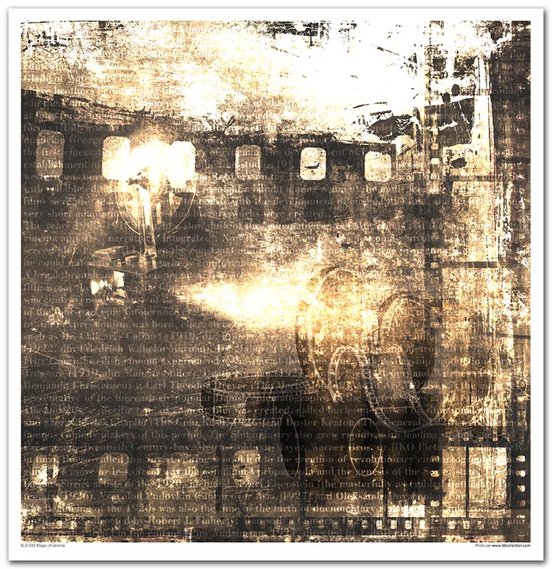 Paperisetti Magic of Cinema 30 x 30cm | ITD Collection