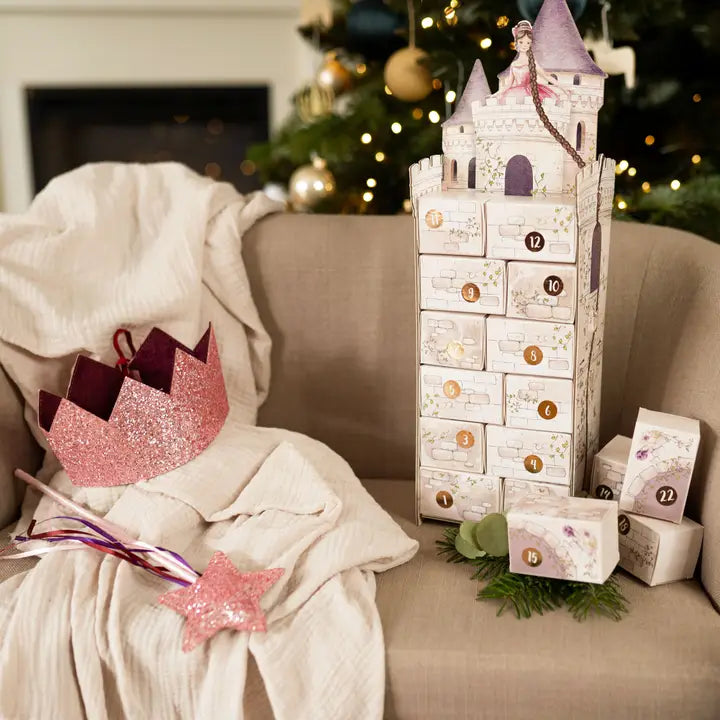 DIY Joulukalenteri Tähkäpään Linna | Papierdrachen