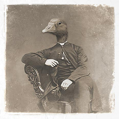 Riisipaperisetti Retro Animals 15 x 15cm | ITD Collection