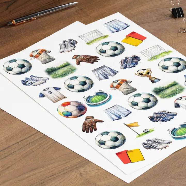 Tarra-arkki Jalkapallo | Sticker Varia